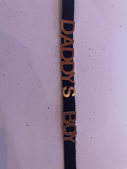 Funk Plus Leather Name Choker