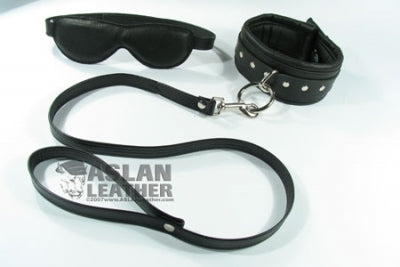 3' Leather Leash