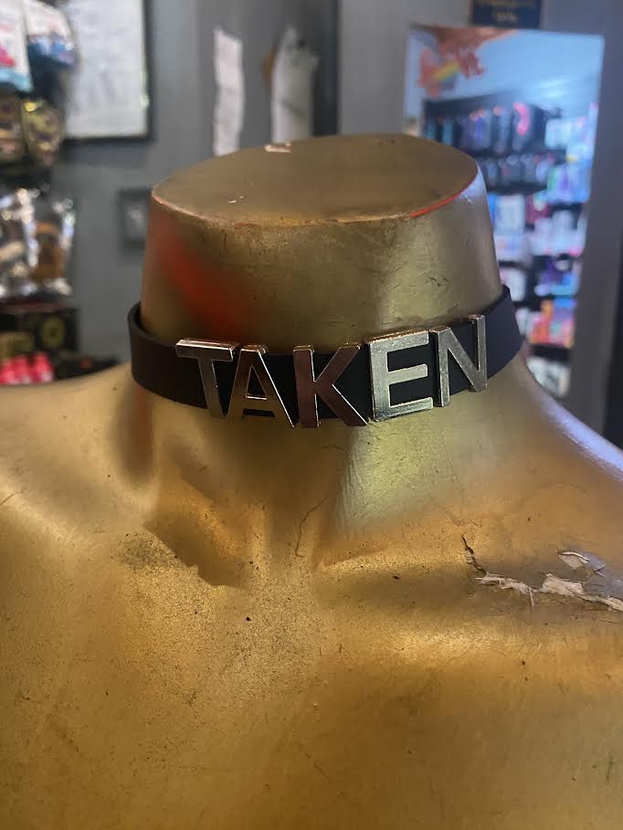 Funk Plus Leather Name Choker