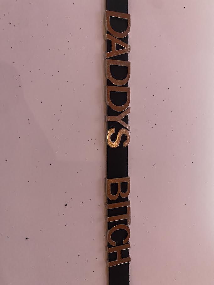 Funk Plus Leather Name Choker