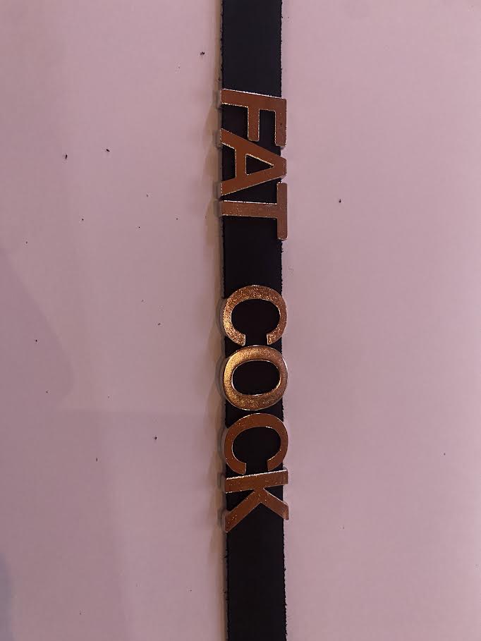 Funk Plus Leather Name Choker