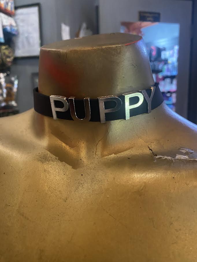 Funk Plus Leather Name Choker