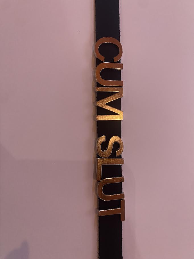 Funk Plus Leather Name Choker