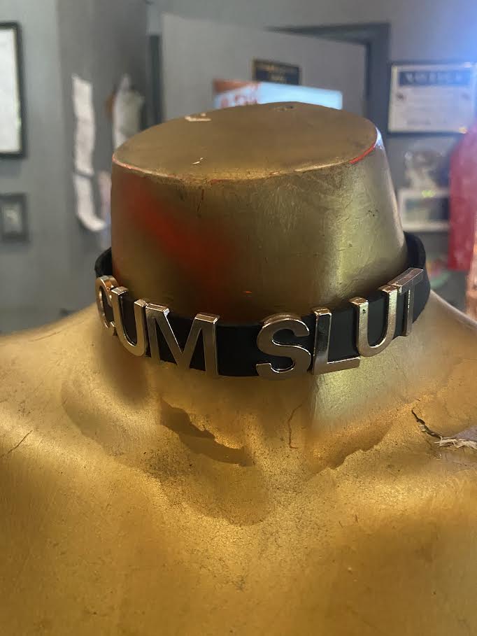 Funk Plus Leather Name Choker