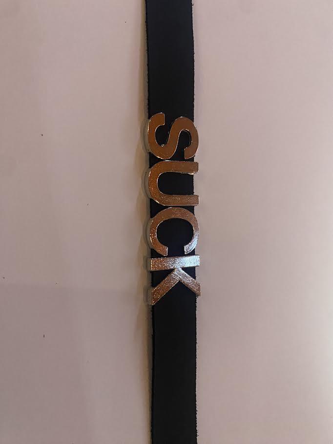 Funk Plus Leather Name Choker
