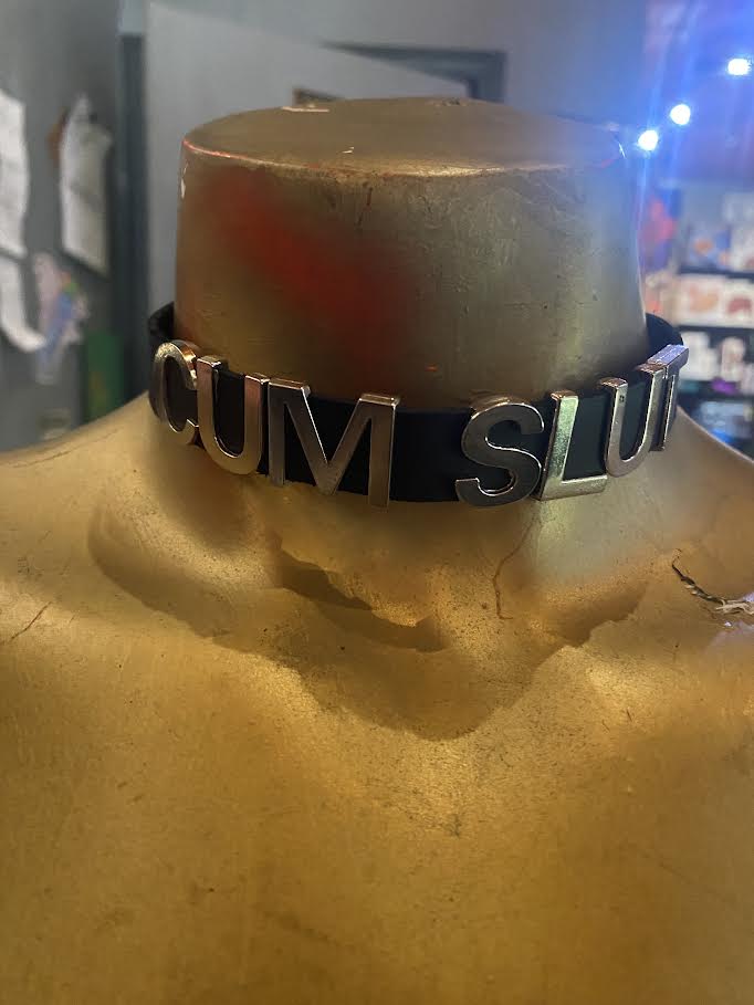 Funk Plus Leather Name Choker