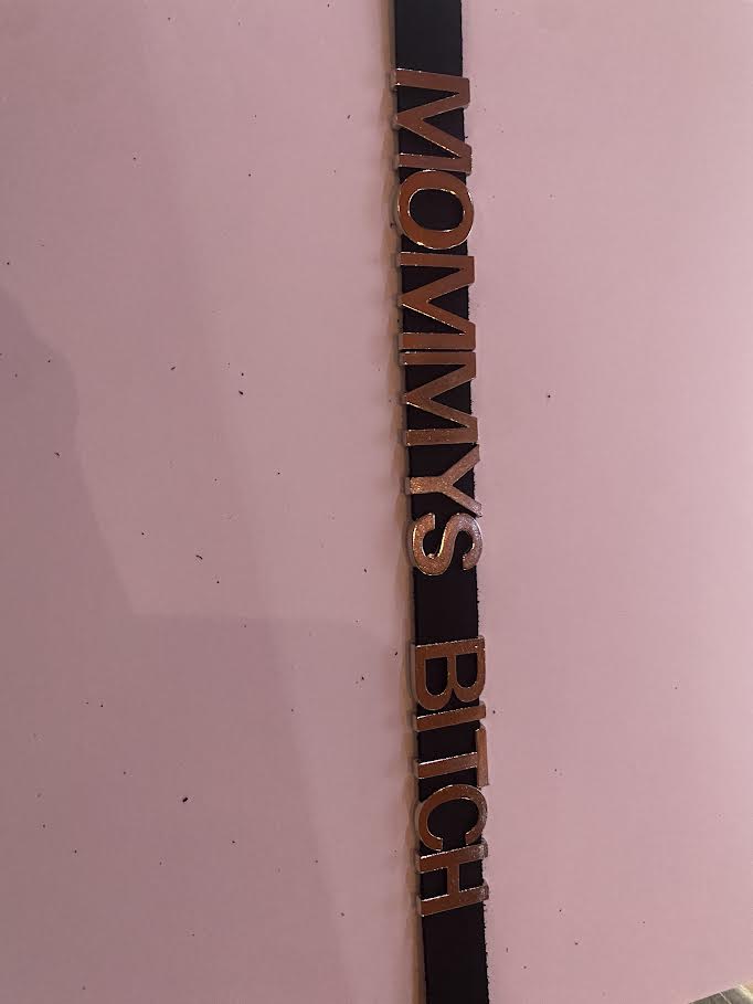 Funk Plus Leather Name Choker
