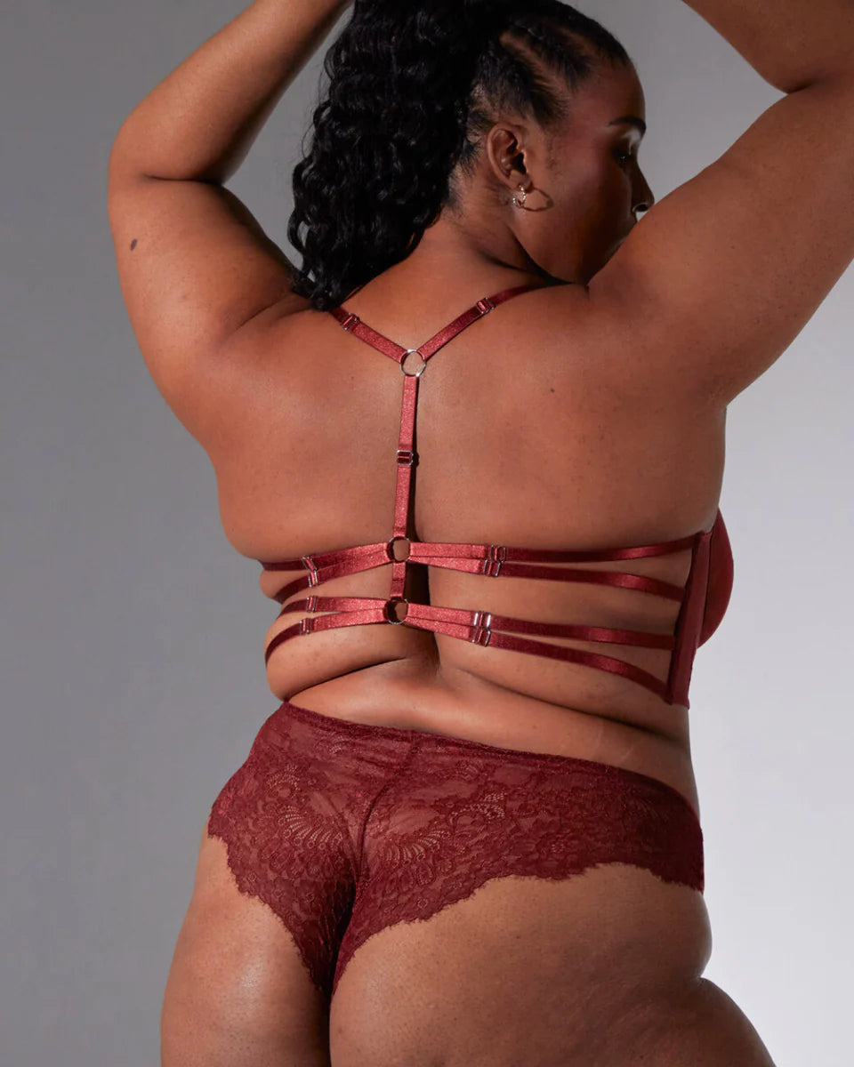 Thistle and Spire "Dryad" Bikini - Burgundy