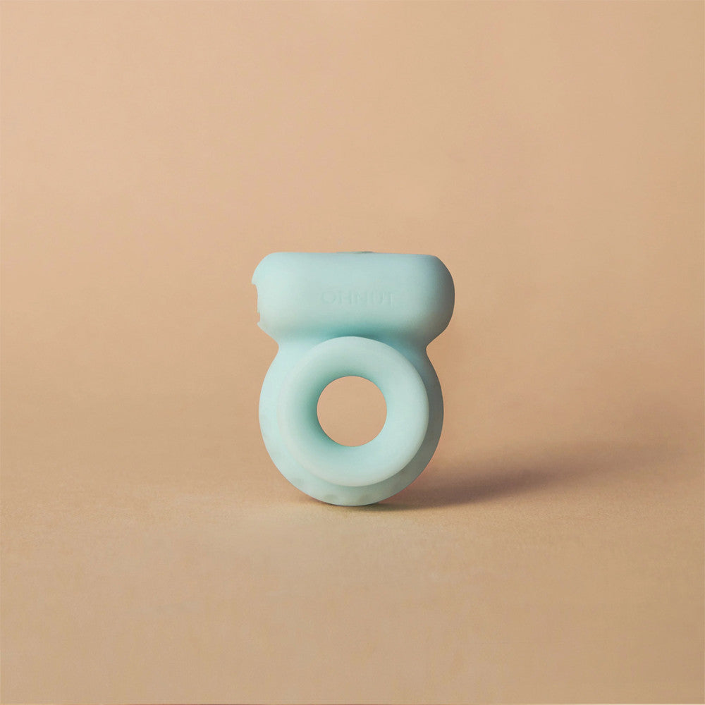 The classic jade OhNut Vibrating cock ring.
