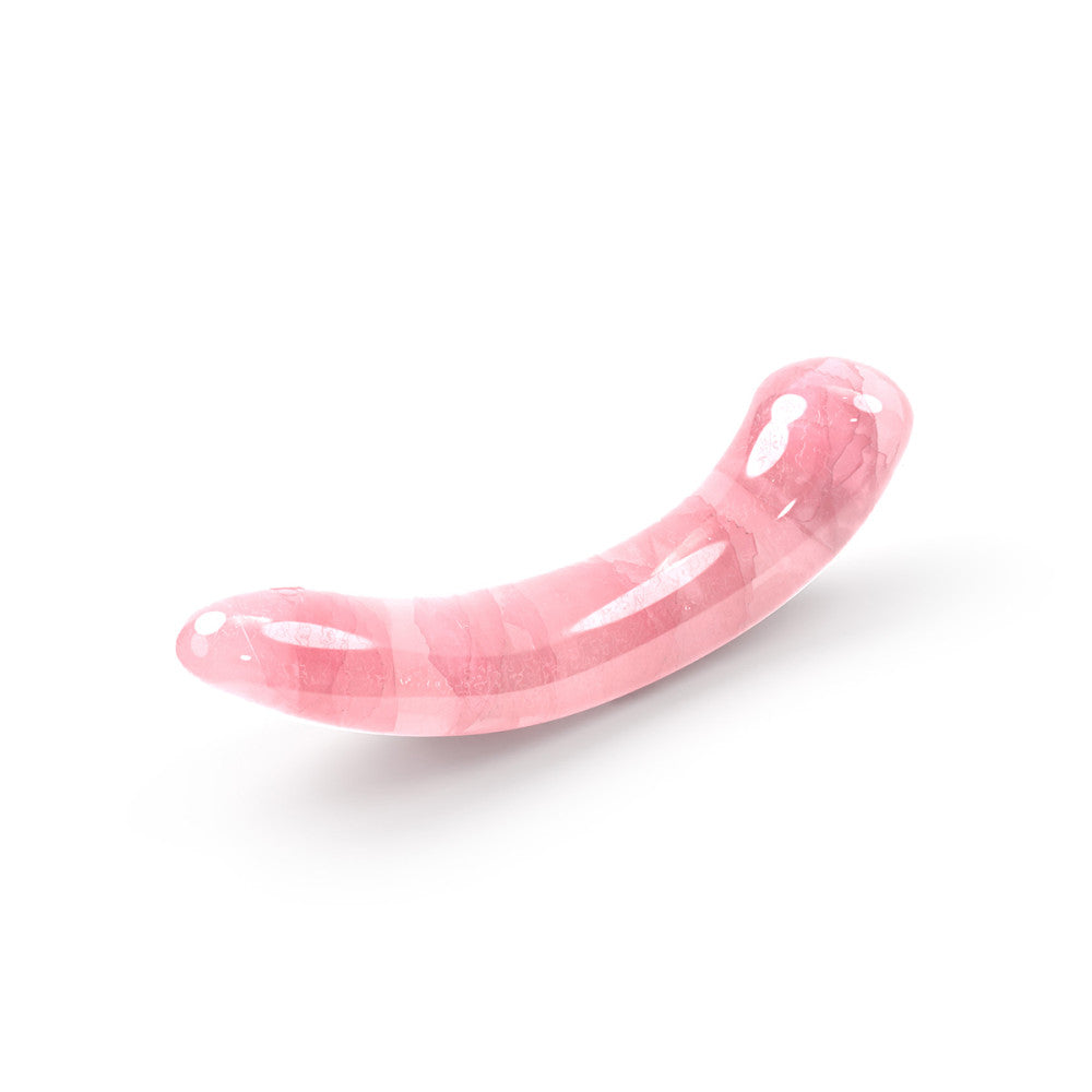 The Biird Pixii Rose Quartz Dildo.