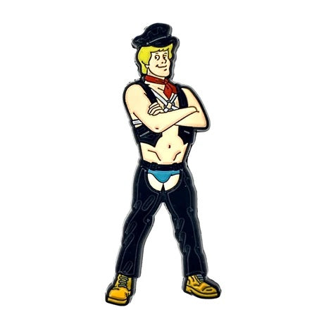 Geeky and Kinky Scoob Gang Pins - Sir Blonde Guy.