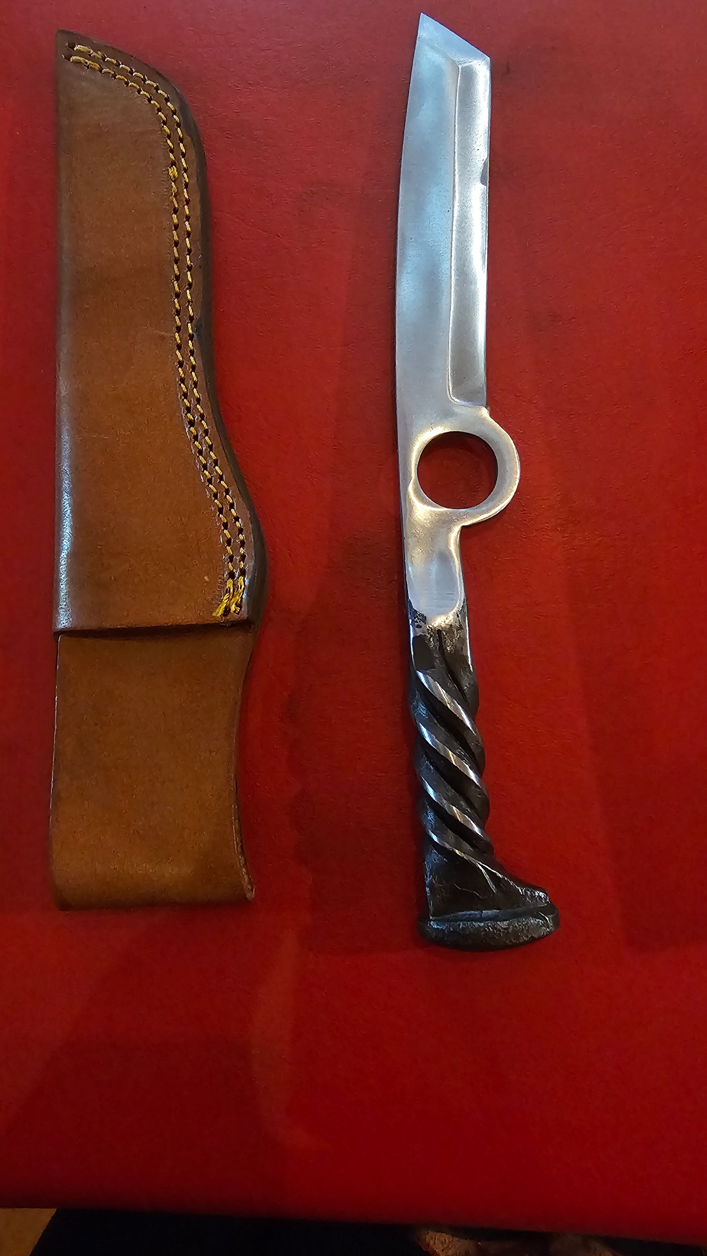 Railroad Spike Knife