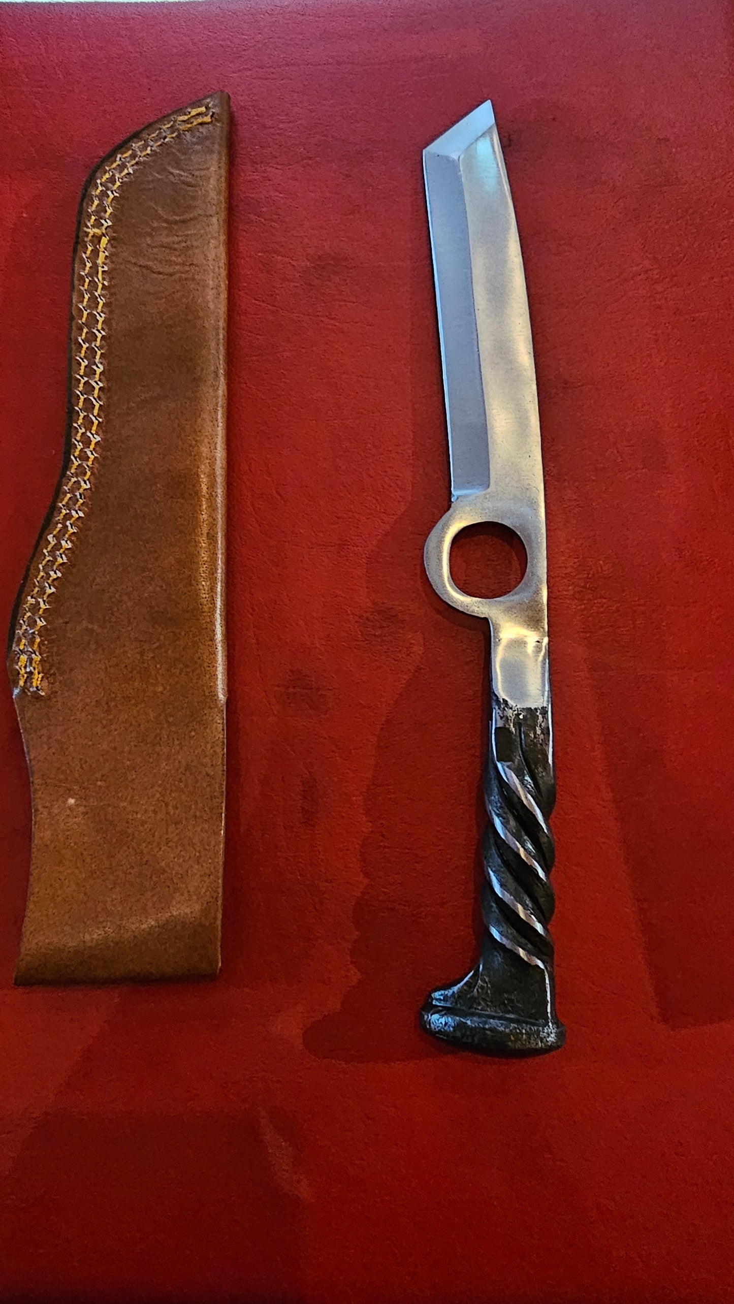 Railroad Spike Knife