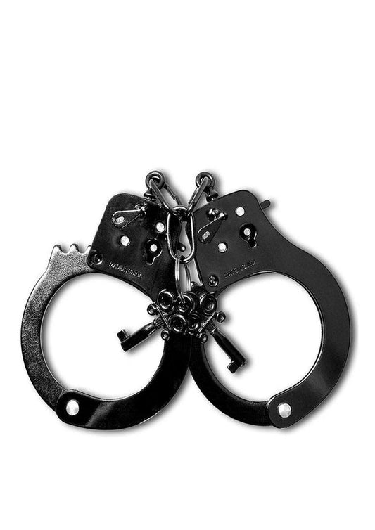 Fetish Fantasy Series Anodized Cuffs Black