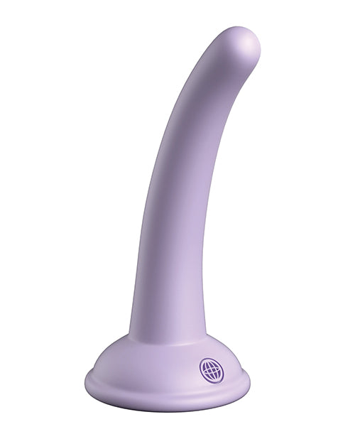 The front and right side of the purple Dillio Platinum Curious.