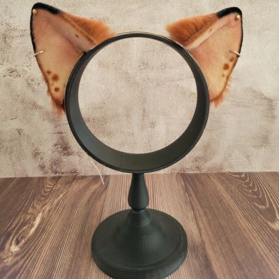 Deluxe Vegan Animal Ear Headband on stand