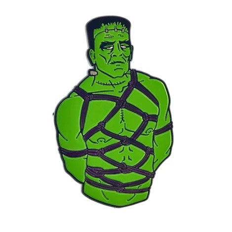 Geeky and Kinky Spooky Pins Frank