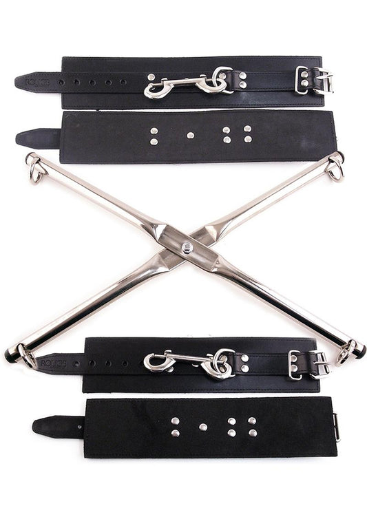 X-Rod with Leather Cuffs Black