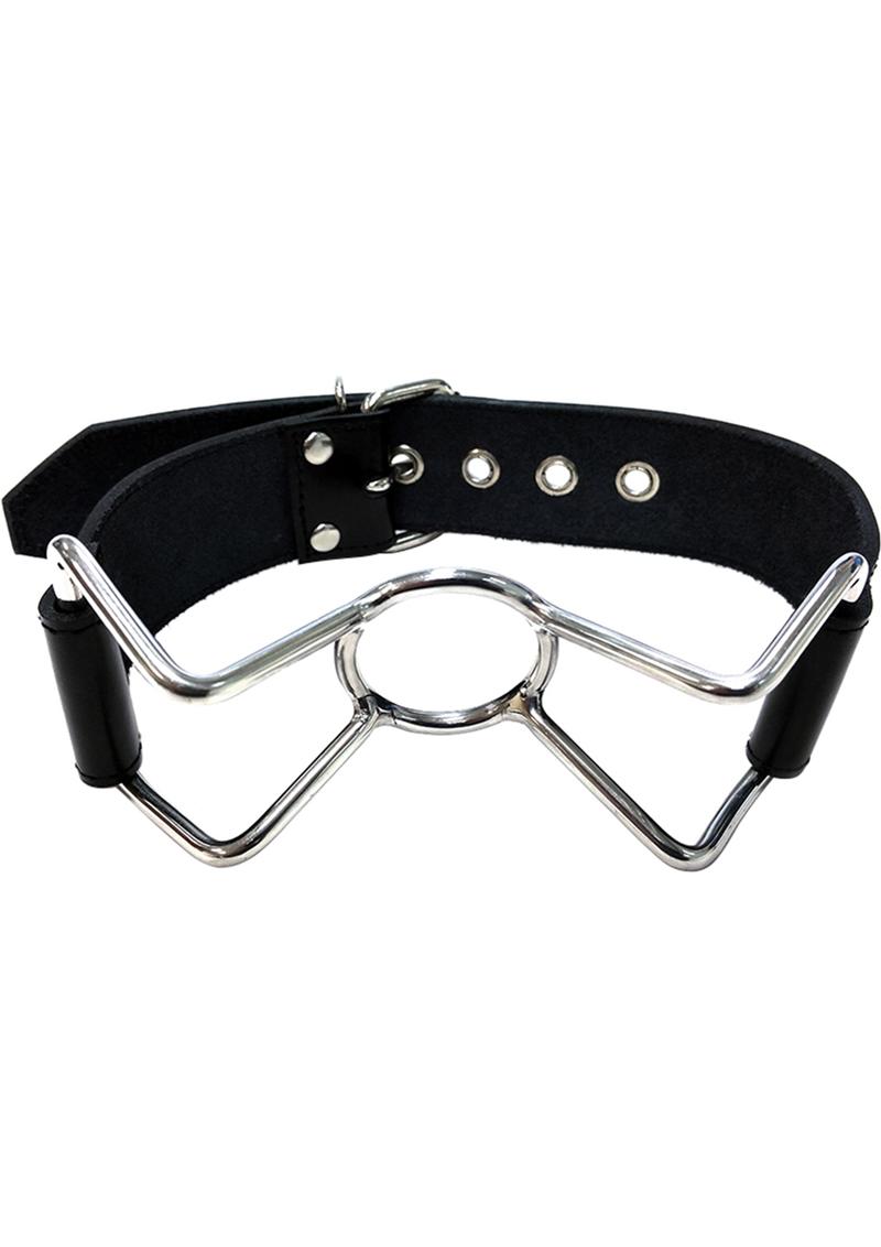 Leather Adjustable Spider Gag