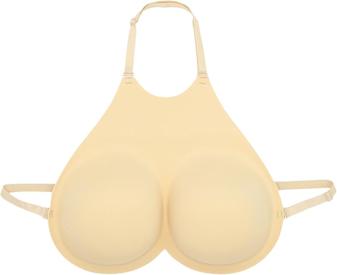 Sponge Breastplate Fake Boobs Fake Breasts Forms (B Cup)