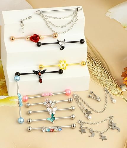 14 Gauge Industrial Barbells