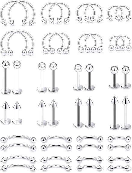 16 Gauge Lip Rings