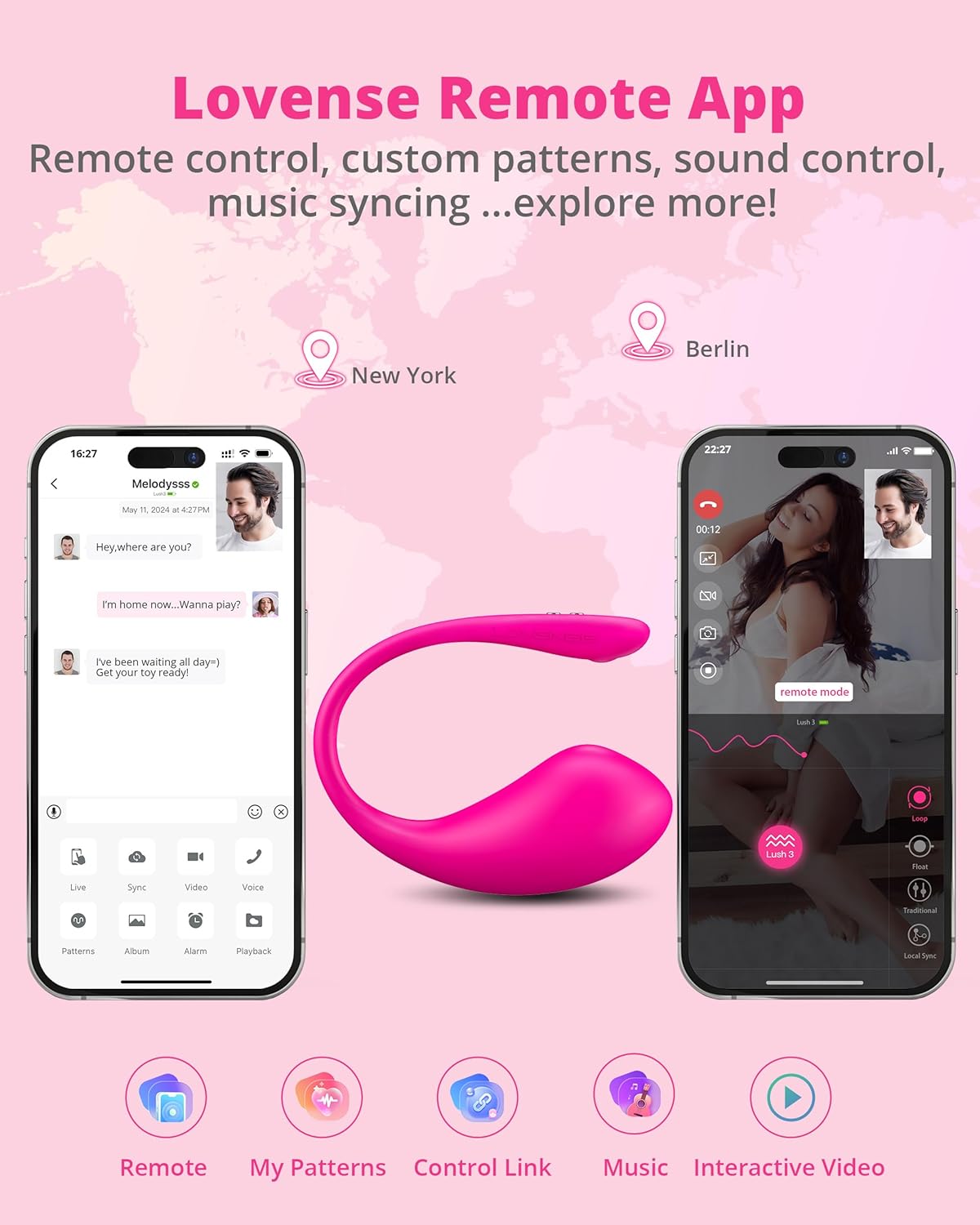 LOVENSE Lush 3 Remote Control Vibrator