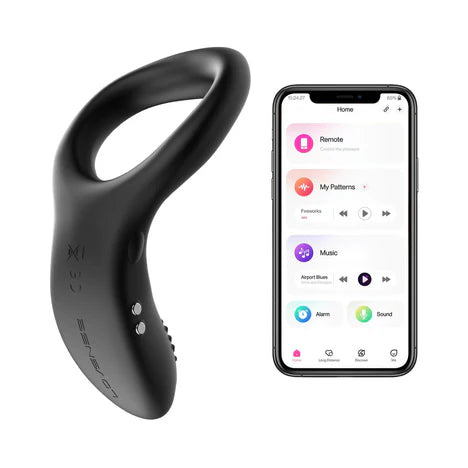 Lovense Diamo Bluetooth Remote Controlled Vibrating Cock Ring
