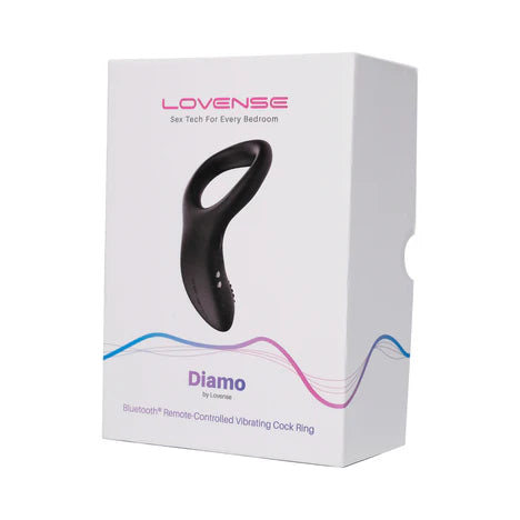 Lovense Diamo Bluetooth Remote Controlled Vibrating Cock Ring
