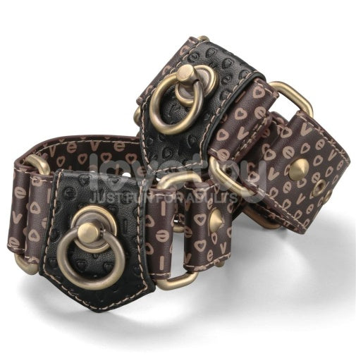 Lovetoy Rebellion Reign Hand Cuffs - Black