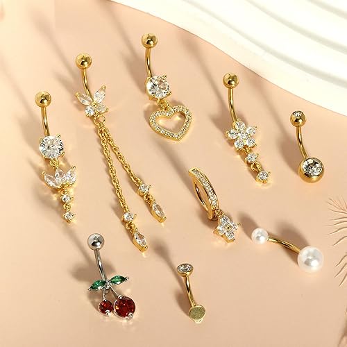 14 Gauge Belly Button Rings