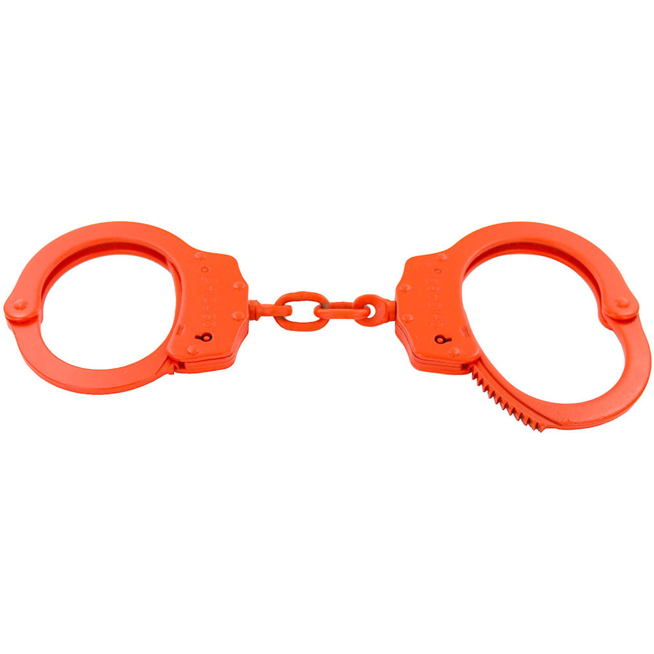 Chicago Double-Locking Handcuffs in Orange
