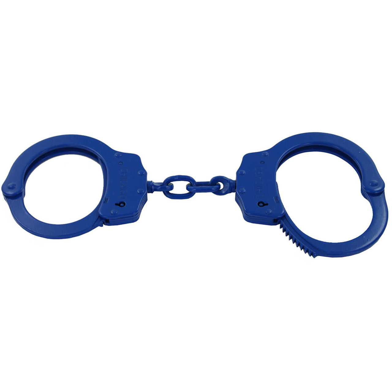 Chicago Double-Locking Handcuffs in Blue