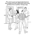 Sexfeld Porn Parody Coloring Book