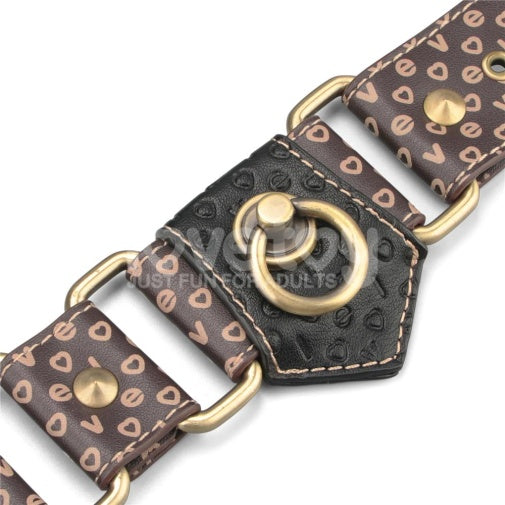 Lovetoy Rebellion Reign Hand Cuffs - Black