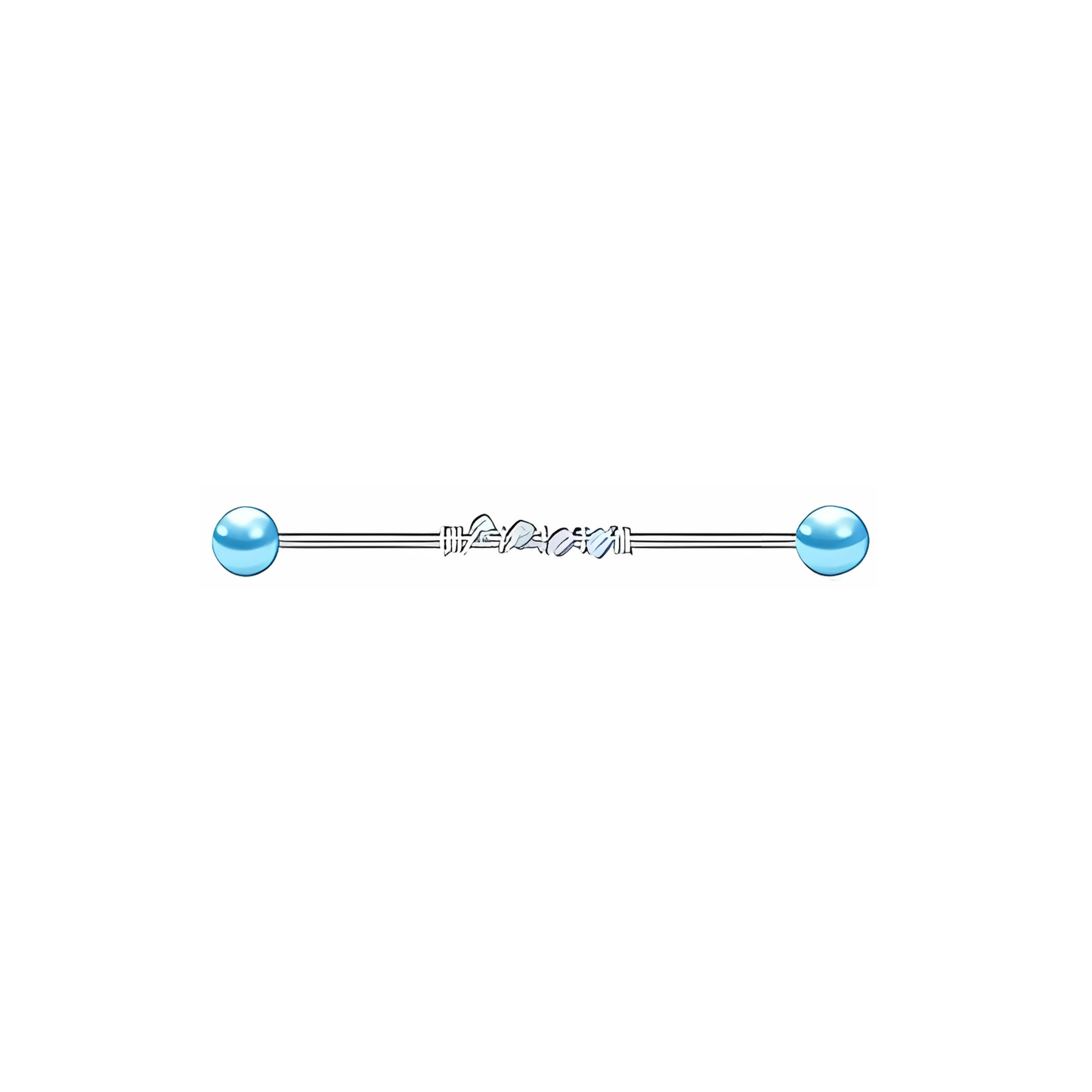 14 Gauge Industrial Barbells