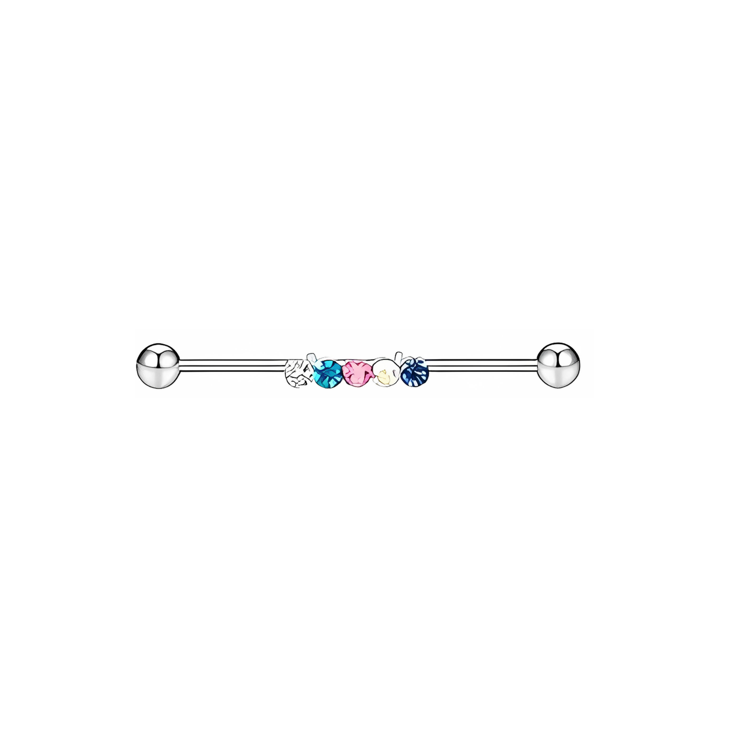 14 Gauge Industrial Barbells