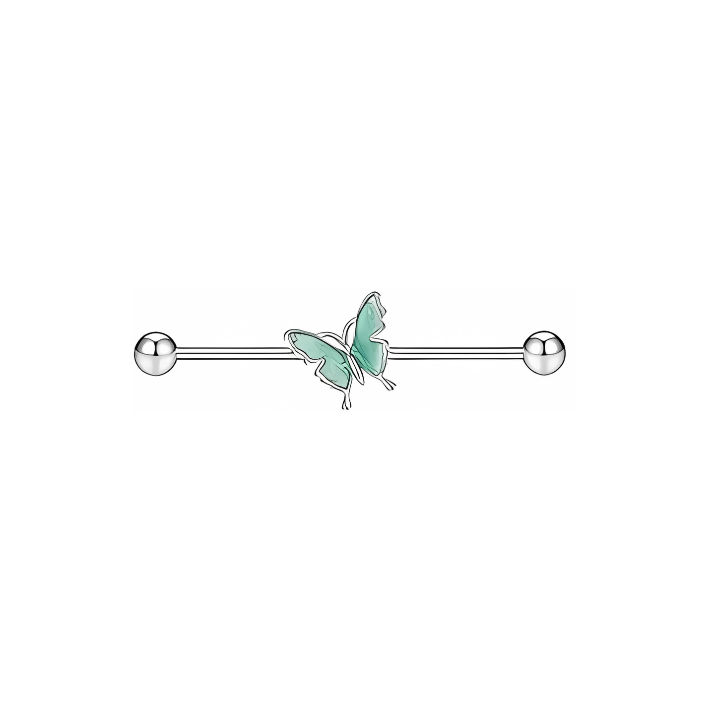 14 Gauge Industrial Barbells