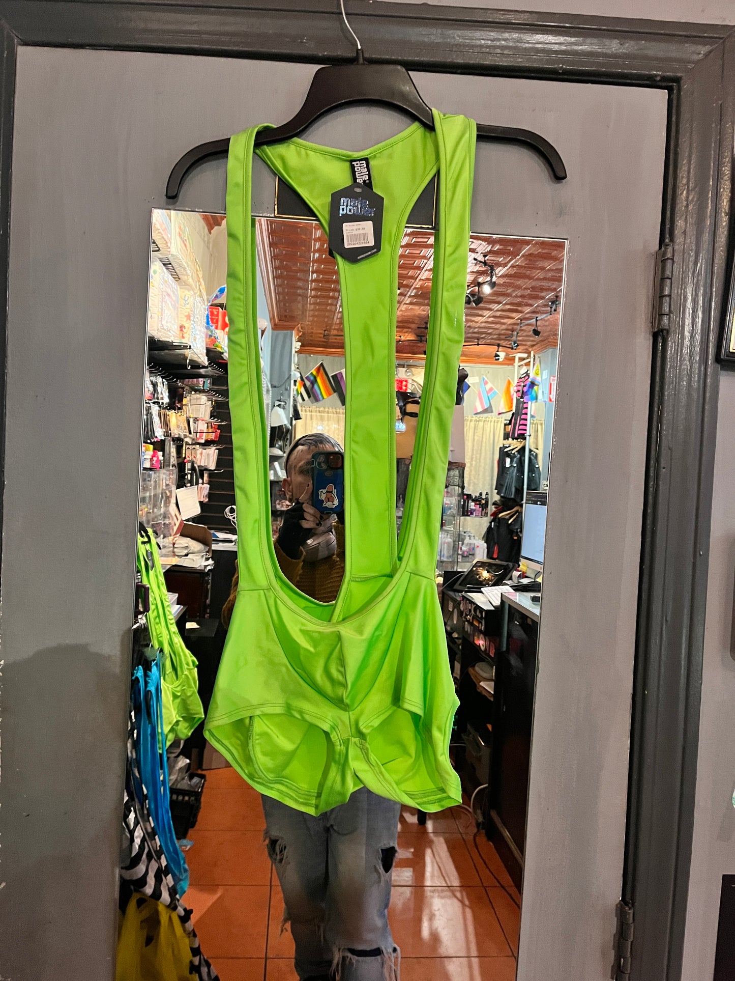 Male Power Euro Sling Shorts Singlet