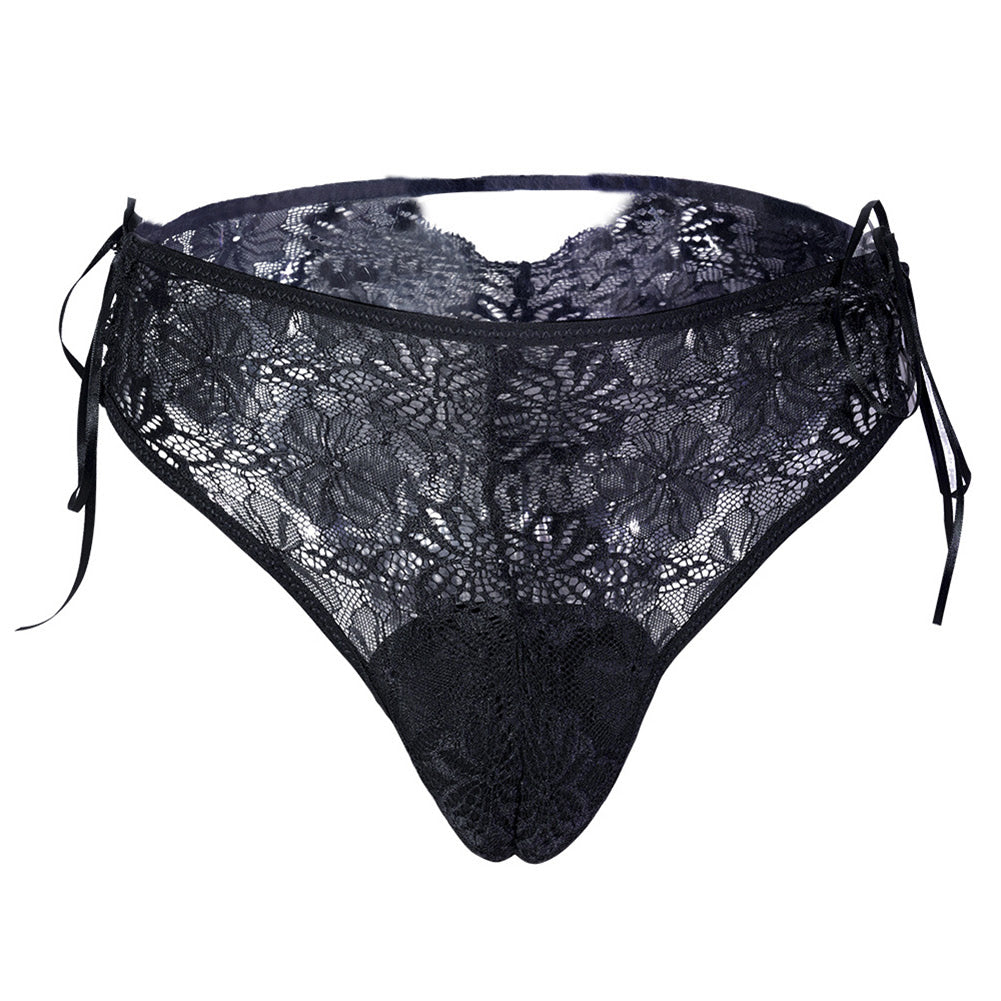 Shorty Lace Tucking Panties with Side Lace
