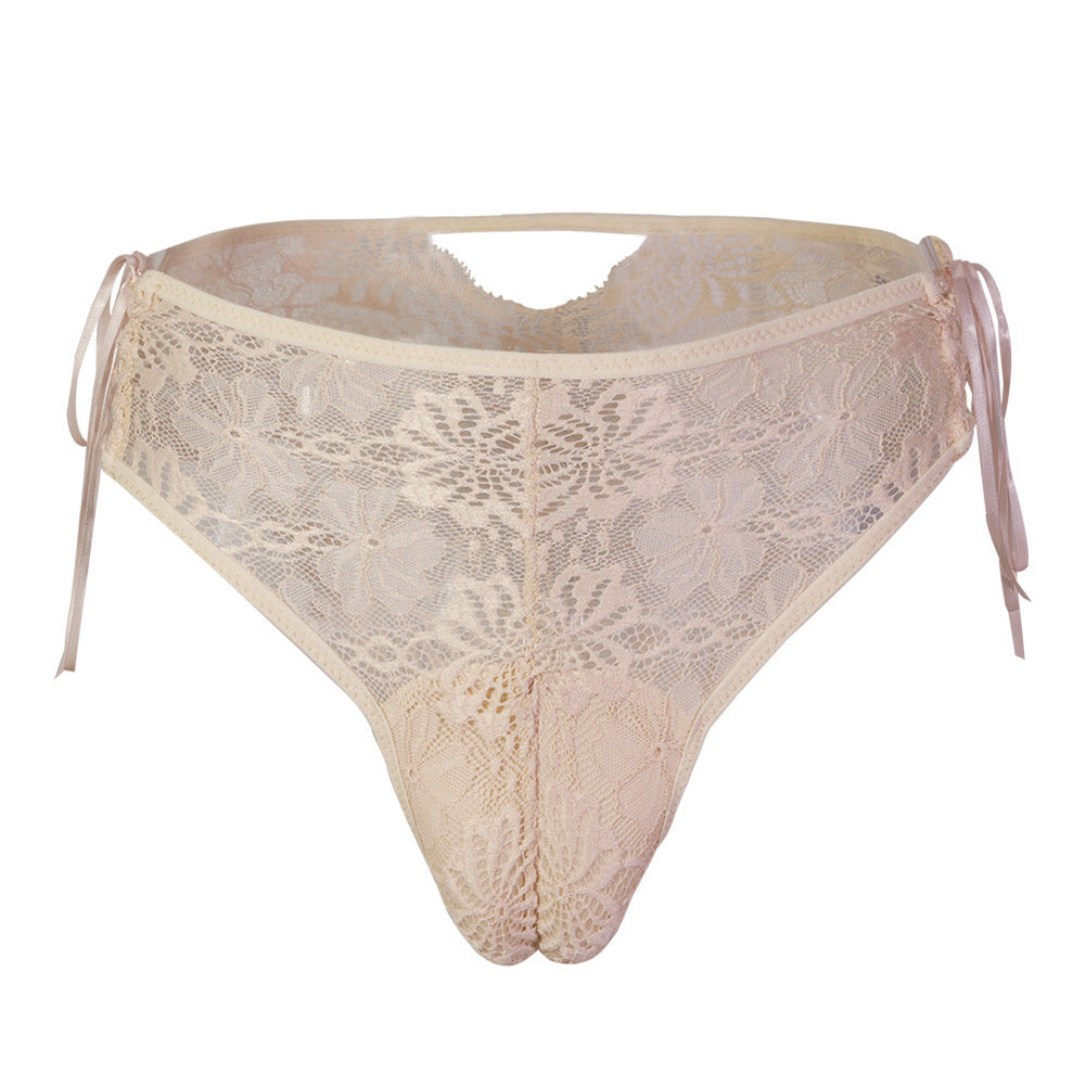Shorty Lace Tucking Panties with Side Lace