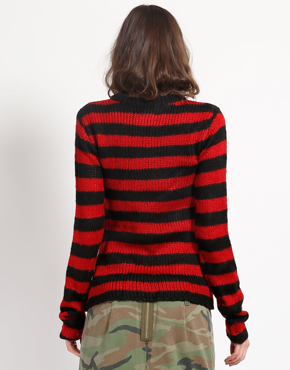 RAG STRIPE SWEATER