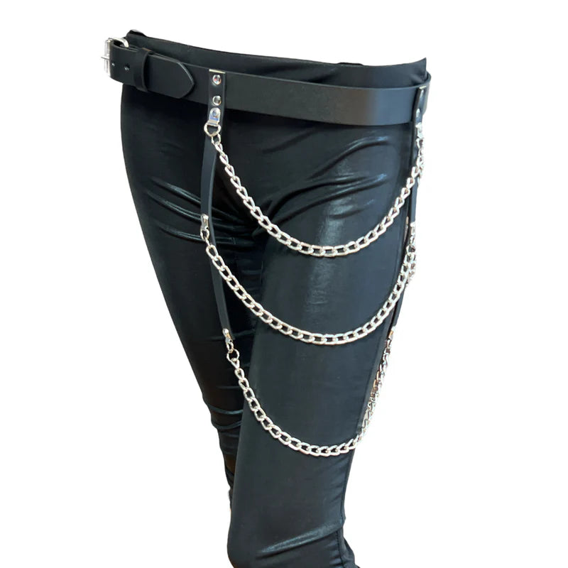 Funk Plus Hanging 3 Row Chain Belt
