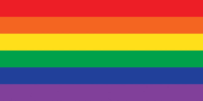 Rainbow Pride Flag Six Stripes