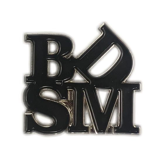 Geeky and Kinky Text Pins BDSM