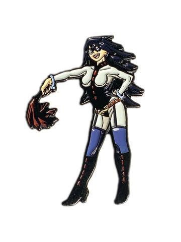 Midnight Geeky and Kinky Anime Pin.