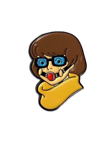 Geeky and Kinky Scoob Gang Pins, Jinkies V2.