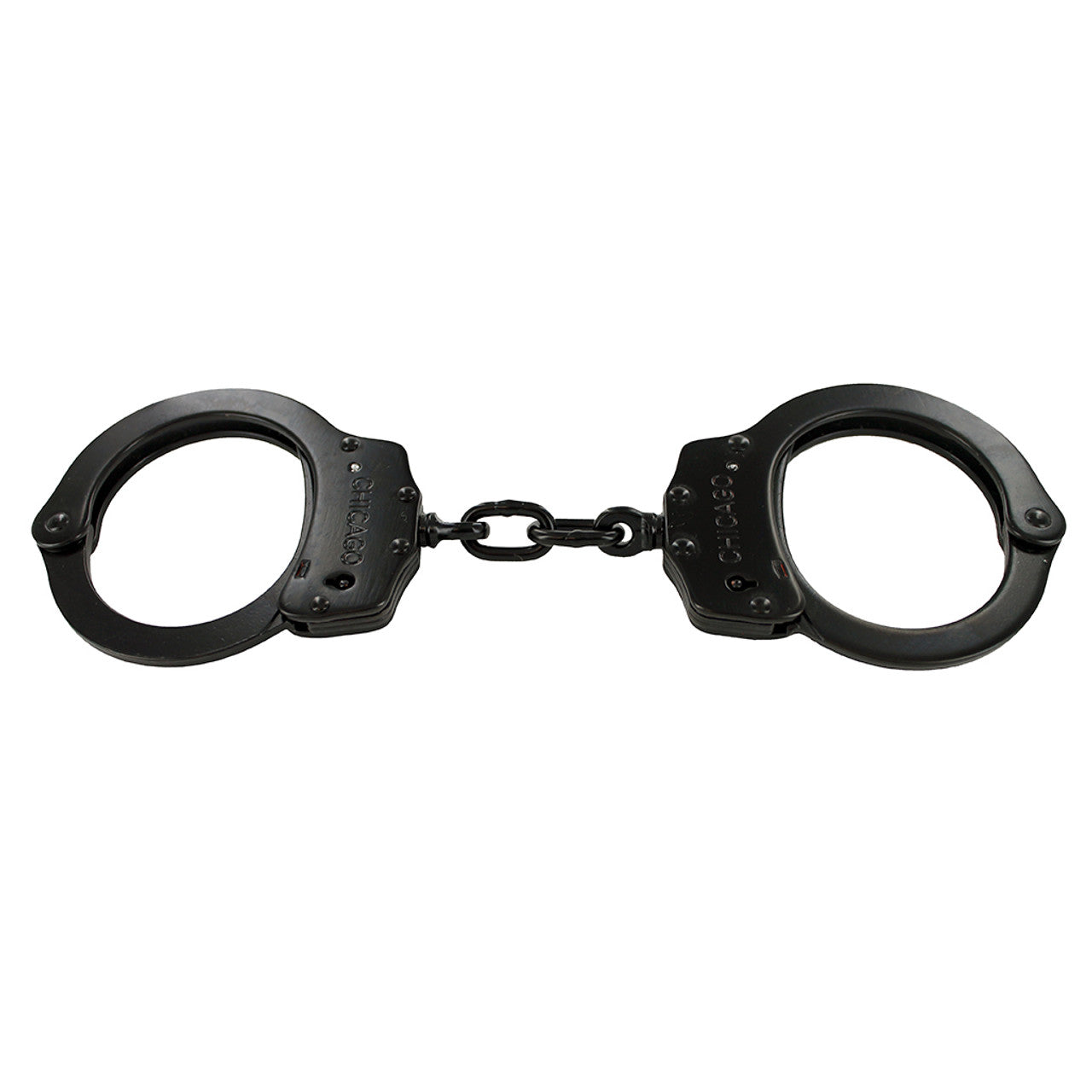 Chicago Double-Locking Handcuffs in Black