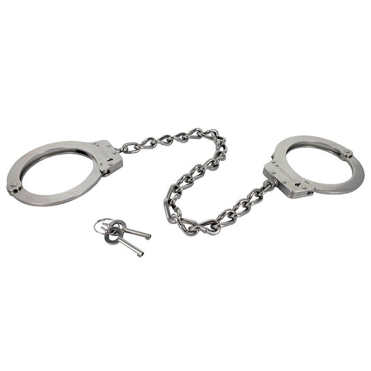 Chicago 2200 Leg Irons With Keys in Chrome