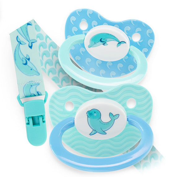 Rearz Character Pacifier & Clip Set
